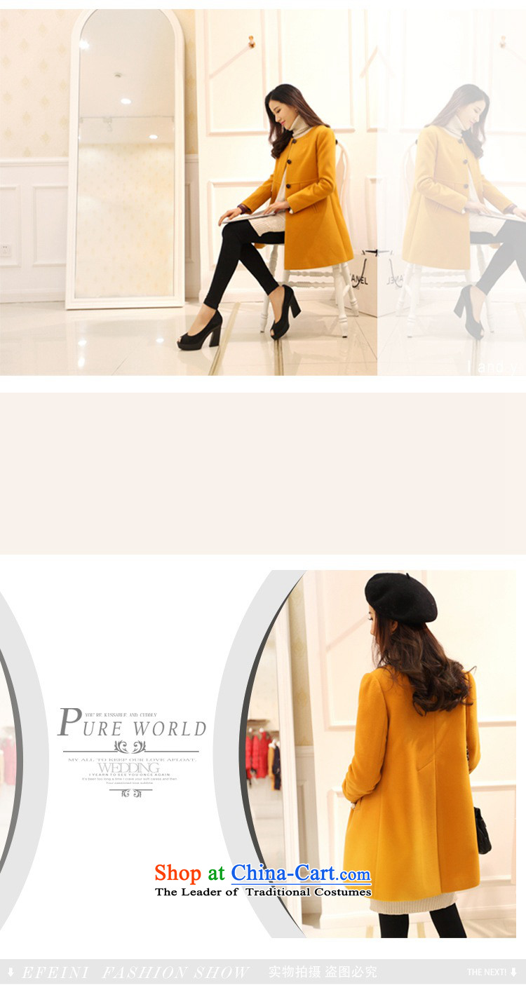 The British Yee Woan 2015 Fall/Winter Collections in the New Sau San long neck hair girl jacket coat? a wool coat fye660 turmeric M picture, prices, brand platters! The elections are supplied in the national character of distribution, so action, buy now enjoy more preferential! As soon as possible.