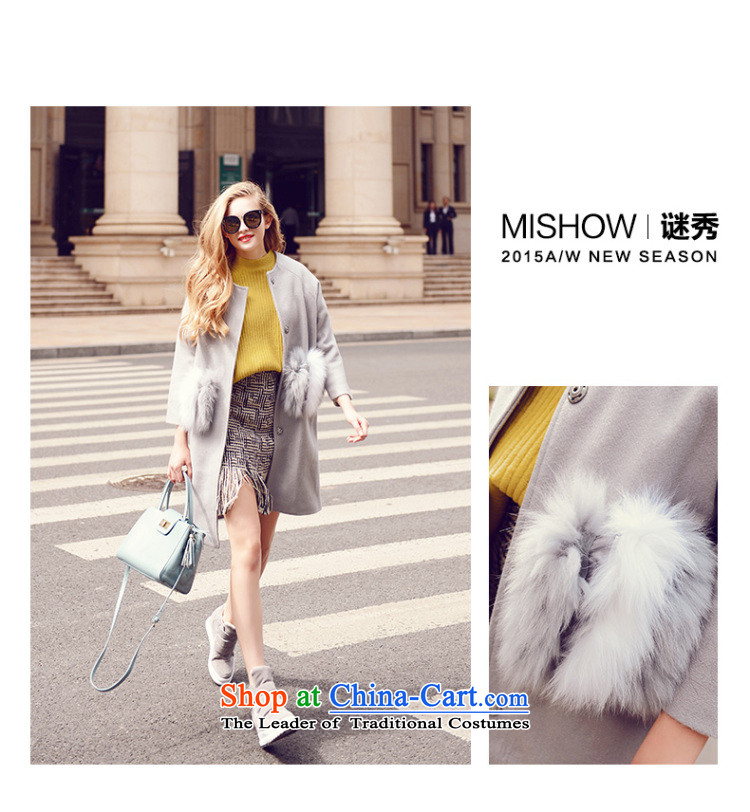 Use Show 2015 autumn and winter in the thick of the new long ladies hair so Sau San Jacket coat female gray M picture, prices, brand platters! The elections are supplied in the national character of distribution, so action, buy now enjoy more preferential! As soon as possible.