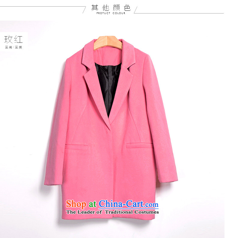 The 2015 autumn and winter Ms. new Korean thick duplex?? long coats Gross Gross coats of female Red? M picture, prices, brand platters! The elections are supplied in the national character of distribution, so action, buy now enjoy more preferential! As soon as possible.