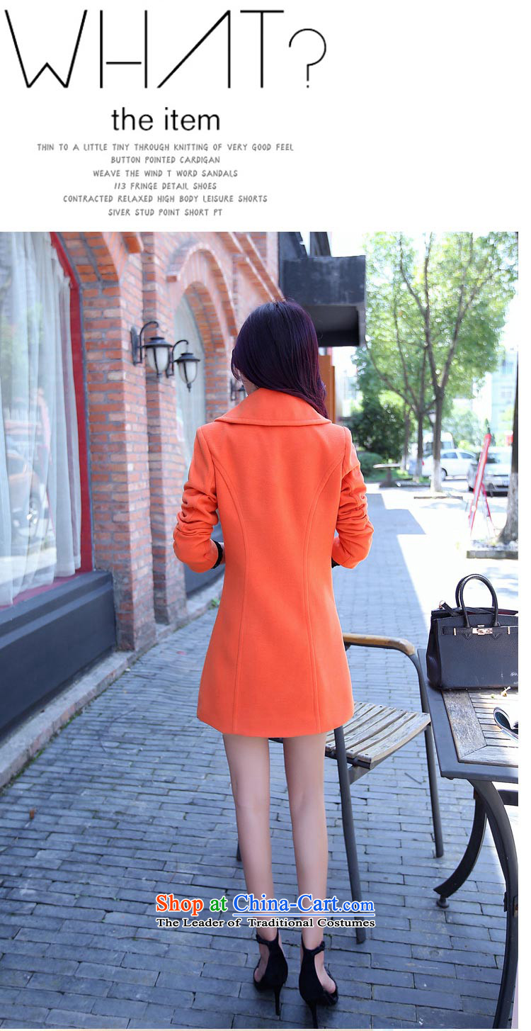 8Baiqiu Winter Female frock Korean Sau San? windbreaker in gross long jacket, double-a wool coat female Qiu Xiang Green M picture, prices, brand platters! The elections are supplied in the national character of distribution, so action, buy now enjoy more preferential! As soon as possible.