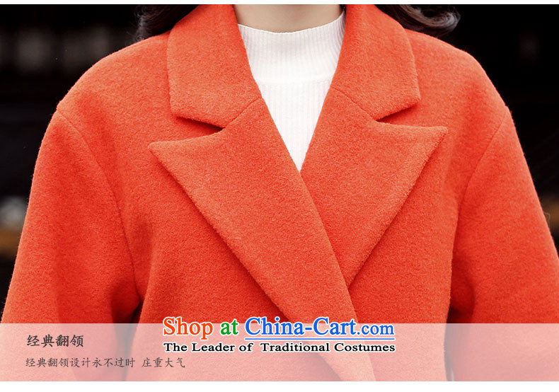 Overnight Snow Winter 2015 Addis Ababa new Korean girl in gross? jacket long plaque than deer Sau San embroidered wool coat female orange M? Picture, prices, brand platters! The elections are supplied in the national character of distribution, so action, buy now enjoy more preferential! As soon as possible.