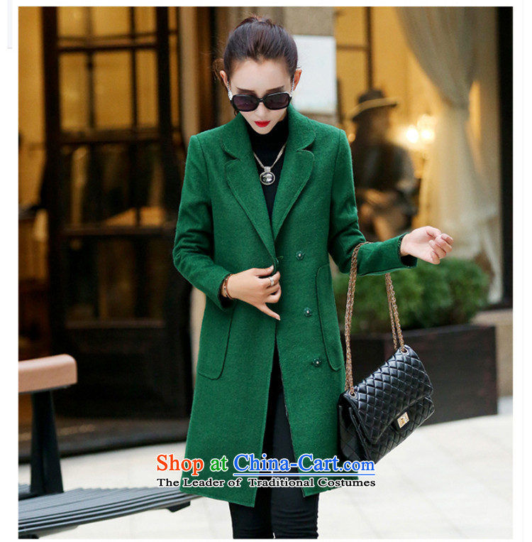 Yi love wave 2015 new autumn and winter coats female Korean gross? long version of the amount? a wool coat Sau San coats female jacket 1614 Red L picture, prices, brand platters! The elections are supplied in the national character of distribution, so action, buy now enjoy more preferential! As soon as possible.