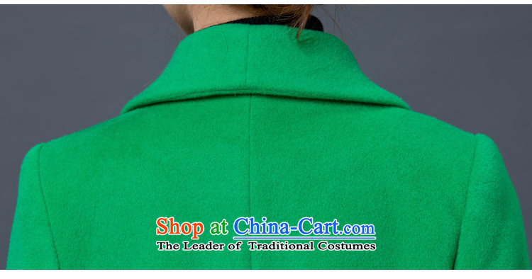 Yi Jin (epcen No. 2015), autumn and winter New Women Korean lapel thick and long coats NRJ5842 gross? XXXL green picture, prices, brand platters! The elections are supplied in the national character of distribution, so action, buy now enjoy more preferential! As soon as possible.