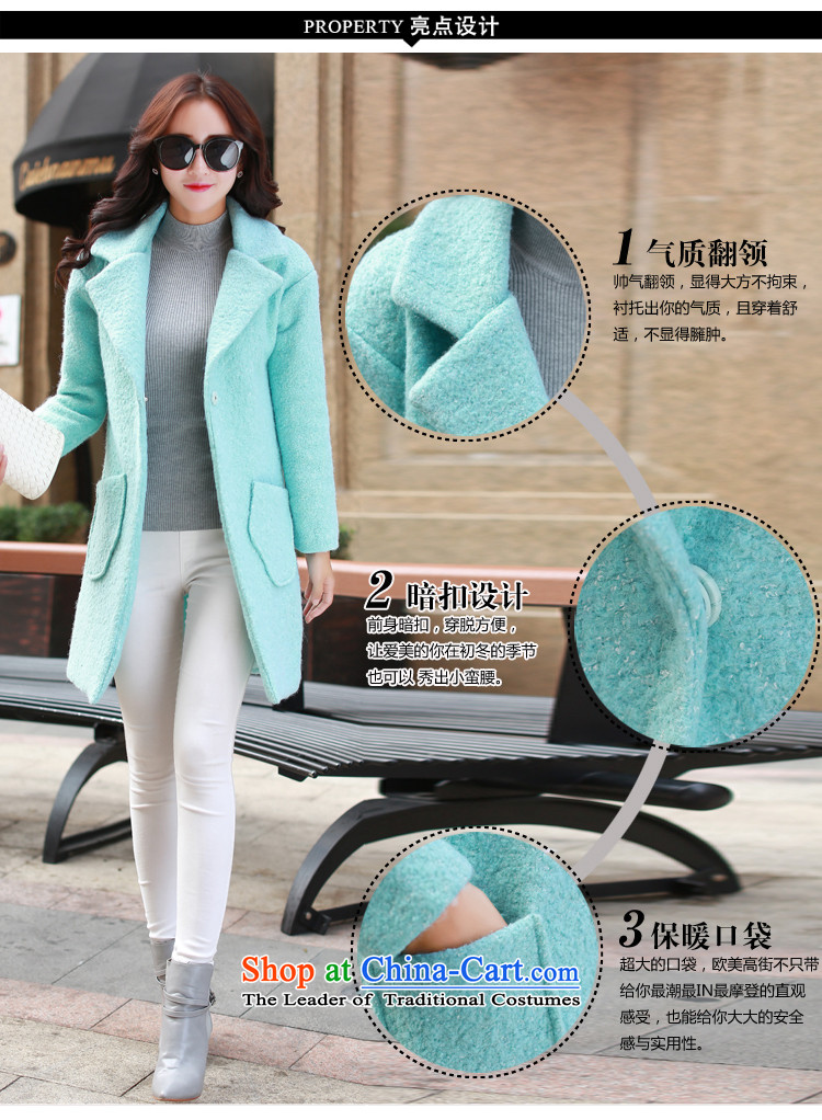 In accordance with the CEN 2015 bathing in the autumn and winter female Korean version is a grain long coats relaxd casual)? What gross flows of female 577# jacket violet S picture, prices, brand platters! The elections are supplied in the national character of distribution, so action, buy now enjoy more preferential! As soon as possible.