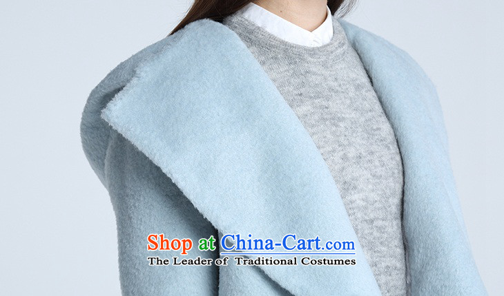 In winter, of d'zzit loose side marker-wool coat cap design short 354G199 light green blue 160S picture, prices, brand platters! The elections are supplied in the national character of distribution, so action, buy now enjoy more preferential! As soon as possible.