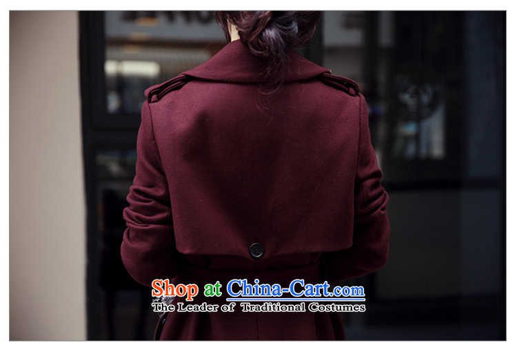 On the basis of Yan Yi are 2015 autumn and winter new Korean modern long cloak? coats women Sau San Mao F6076 deep red M picture, prices, brand platters! The elections are supplied in the national character of distribution, so action, buy now enjoy more preferential! As soon as possible.