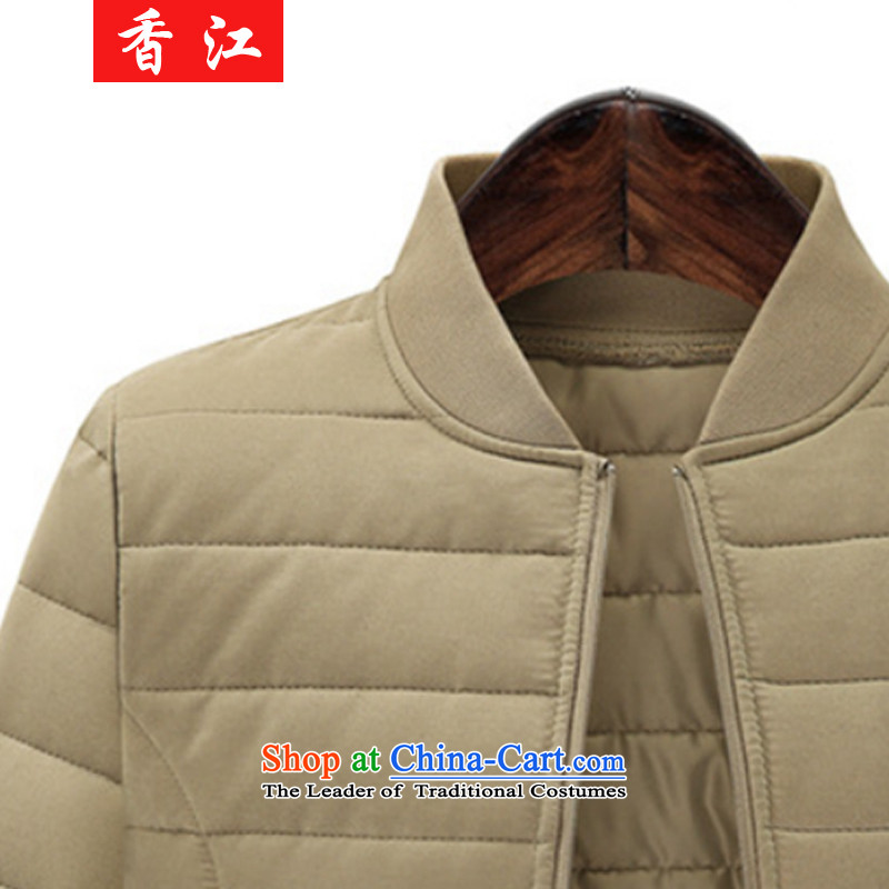 Xiang Jiang 200 catties mm2015 thick to xl female autumn and winter thick sister loose video thin cotton short baseball services 6358 jacket, black large 5XL, code Xiangjiang , , , shopping on the Internet