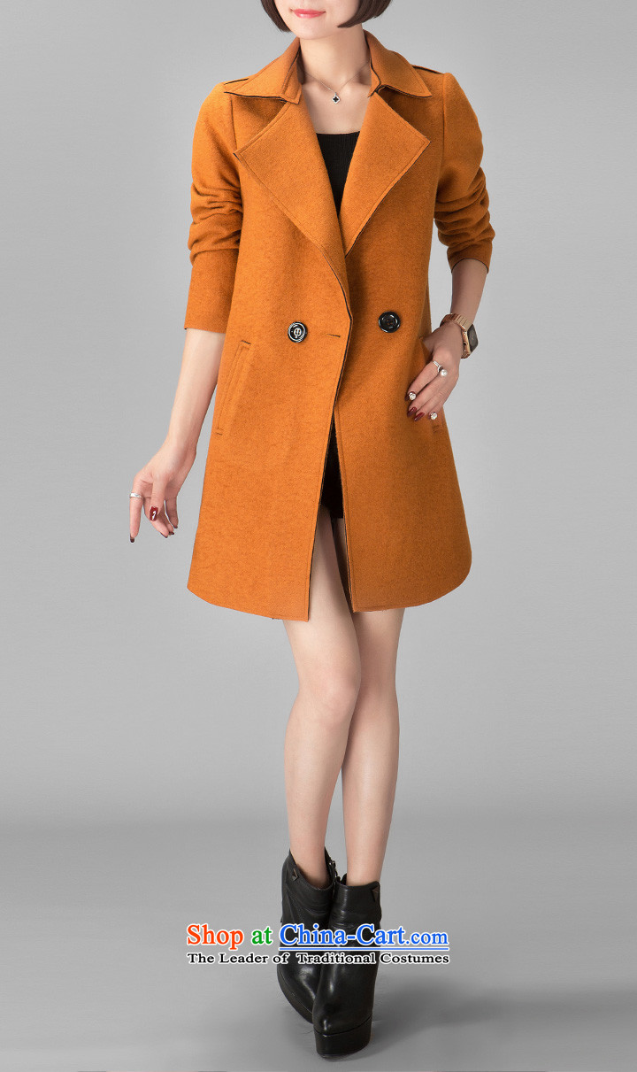 In accordance with the world gross Hsichih girls jacket? Long 2015 autumn and winter new Korean Sau San a wool coat double-Women's jacket and color photo of 748 XL, prices, brand platters! The elections are supplied in the national character of distribution, so action, buy now enjoy more preferential! As soon as possible.
