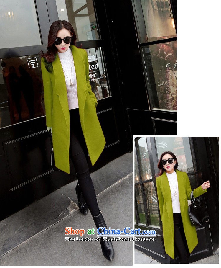 Noras Ding 2015 autumn and winter new Korean trendy code women lapel a wool coat in the long hair of Sau San? jacket female plus lint-free pictures, price gray XL, brand platters! The elections are supplied in the national character of distribution, so action, buy now enjoy more preferential! As soon as possible.