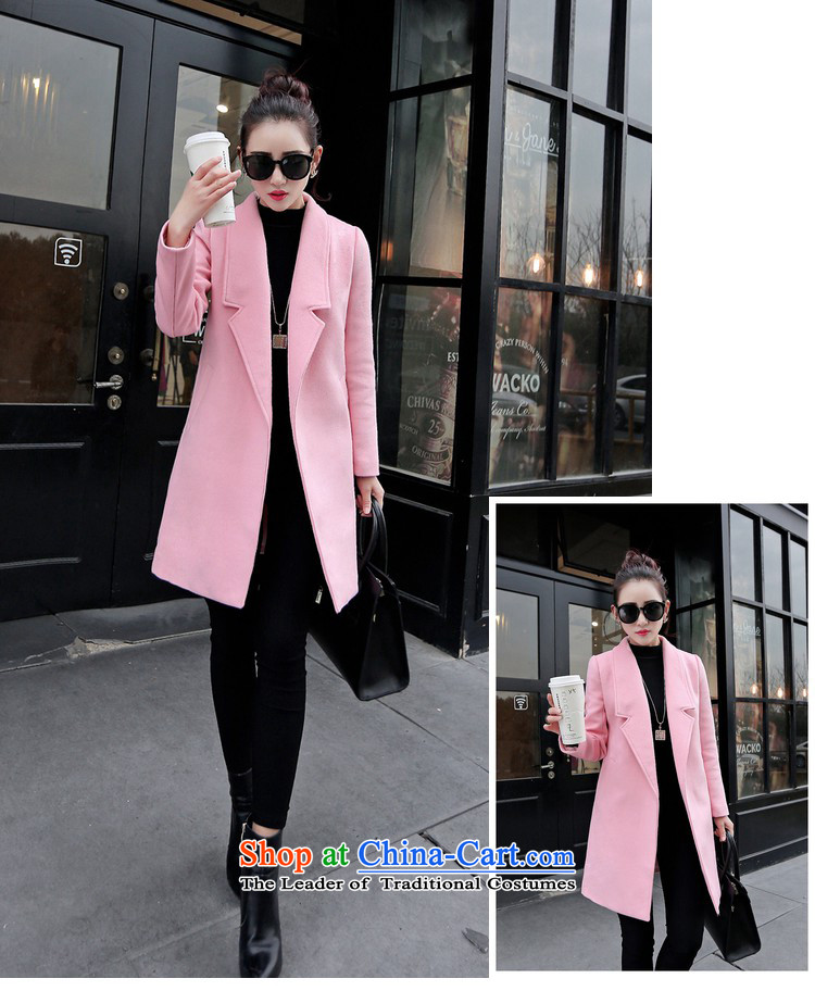 Noras Ding 2015 autumn and winter new Korean trendy code women lapel a wool coat in the long hair of Sau San? jacket female plus lint-free pictures, price gray XL, brand platters! The elections are supplied in the national character of distribution, so action, buy now enjoy more preferential! As soon as possible.