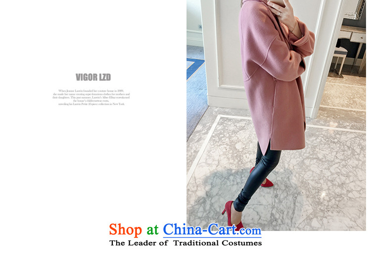 Sin has the European site 2015 new autumn and winter Korean double-side in long hair a jacket cocoon wool-coats and colors so gross thick warm S quality pictures counters, prices, brand platters! The elections are supplied in the national character of distribution, so action, buy now enjoy more preferential! As soon as possible.