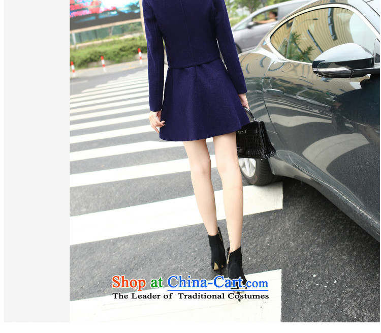 The holy day average 2015 Ying autumn and winter Korean small incense wind jacket short of gross? long-sleeved gross? dresses kit skirt SY590 RED L picture, prices, brand platters! The elections are supplied in the national character of distribution, so action, buy now enjoy more preferential! As soon as possible.