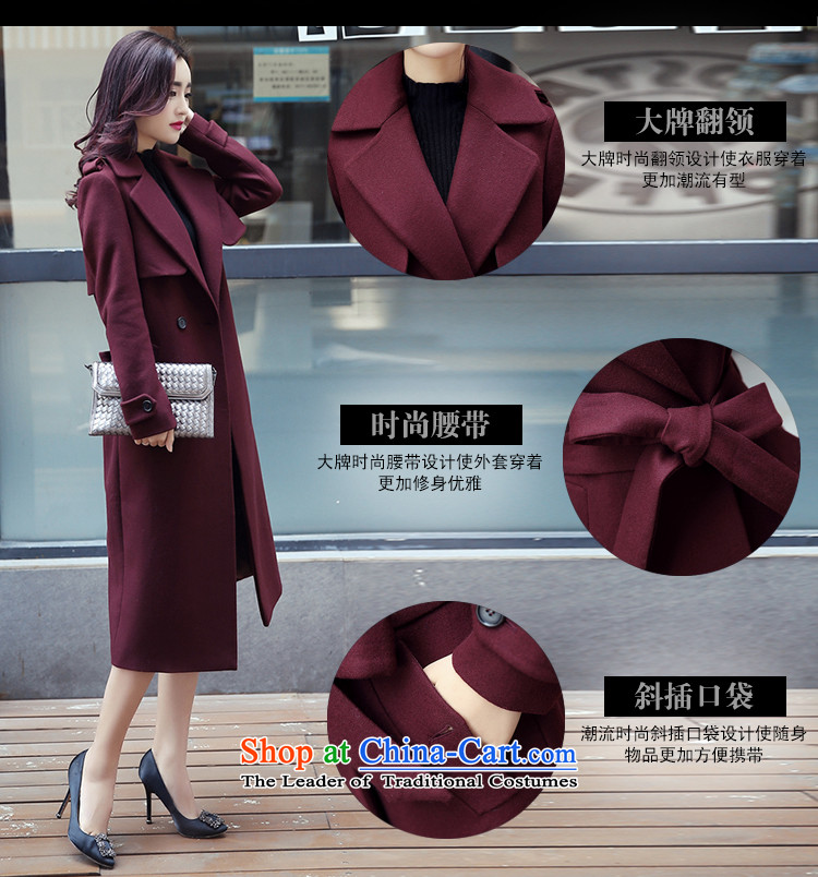 Tung Yuan Qiu load new 2015 Korean version of a wool coat cloak B310 coats of Sau San? deep red L picture, prices, brand platters! The elections are supplied in the national character of distribution, so action, buy now enjoy more preferential! As soon as possible.