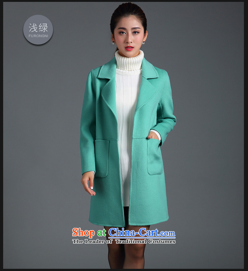 Hibiscus Connie gross? 2015 autumn and winter coats new larger female high-end 2-sided cashmere western coats, wool, Ms. long jacket D0387? wine red L picture, prices, brand platters! The elections are supplied in the national character of distribution, so action, buy now enjoy more preferential! As soon as possible.
