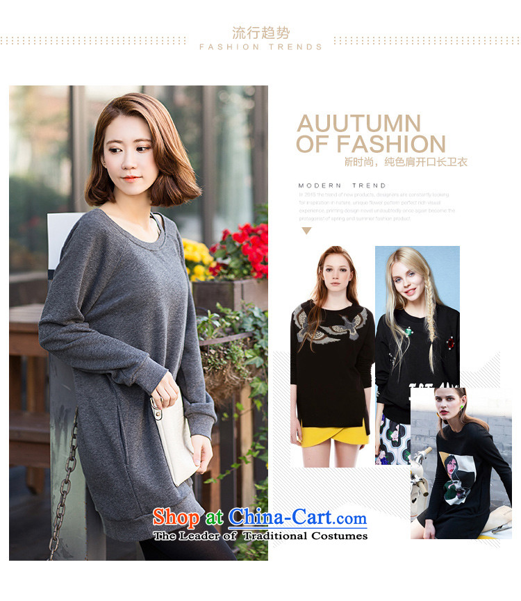 To increase the number missdonut female autumn and winter) lint-free thick sweater in Korean long 200 catties thick sister mm large black clothes code 4XL recommendations 215-230 catty picture, prices, brand platters! The elections are supplied in the national character of distribution, so action, buy now enjoy more preferential! As soon as possible.