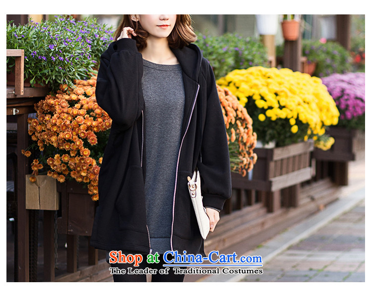 To increase the number missdonut female autumn and winter) lint-free thick sweater in Korean long 200 catties thick sister mm large black clothes code 4XL recommendations 215-230 catty picture, prices, brand platters! The elections are supplied in the national character of distribution, so action, buy now enjoy more preferential! As soon as possible.