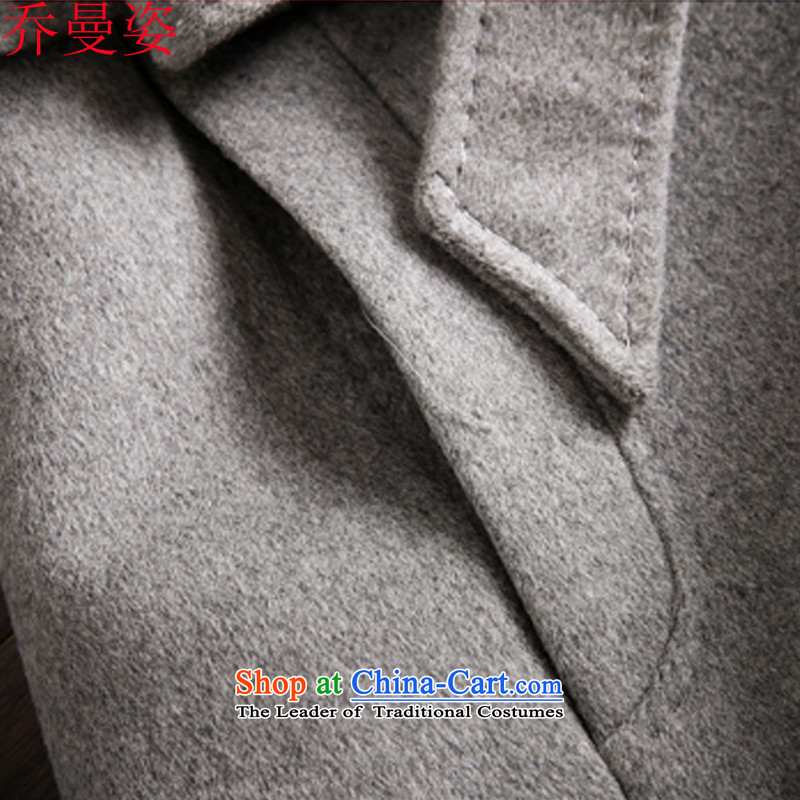 Joe Cayman Gigi Lai winter clothing a wool coat jacket in gross? Long Nagymaros tether 9339 Sau San for gray M, Joe jeomantry postures (Cayman) , , , shopping on the Internet