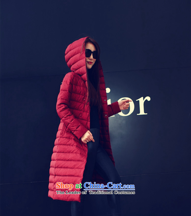 Tysan Korean Gwi-MM thick winter clothing new 200 catties extra female to xl graphics in thin long temperament thin and light down jacket red 6XL recommendations 190-210 catty picture, prices, brand platters! The elections are supplied in the national character of distribution, so action, buy now enjoy more preferential! As soon as possible.