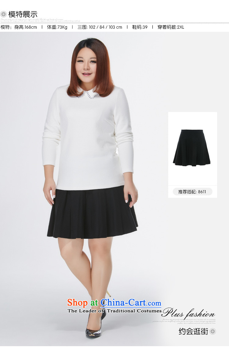 Msshe xl women 2015 new winter clothing thick MM elegant lace lapel knitting sweater 10999 forming the White XL Photo, prices, brand platters! The elections are supplied in the national character of distribution, so action, buy now enjoy more preferential! As soon as possible.