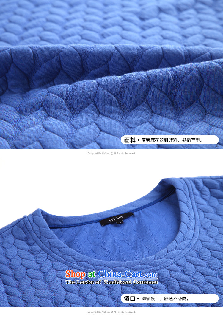Large msshe women 2015 new winter wheat-round-neck collar jacquard wild thick MM thick 11035 movement sweater blue , prices, picture 4XL brand platters! The elections are supplied in the national character of distribution, so action, buy now enjoy more preferential! As soon as possible.