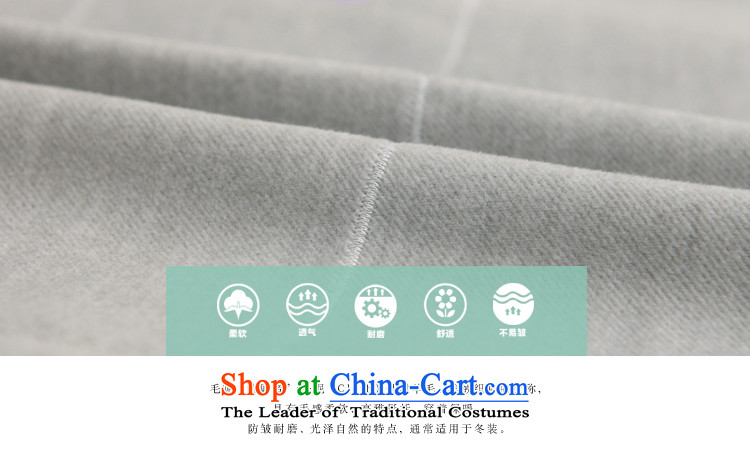 Wide Color Gamut 2015 autumn and winter new Korean Female straight for long-sleeved embroidery suits stitching?? white jacket coat gross spell gray cells S picture, prices, brand platters! The elections are supplied in the national character of distribution, so action, buy now enjoy more preferential! As soon as possible.