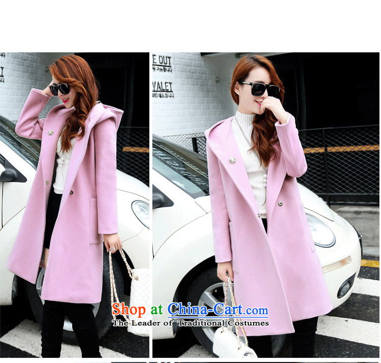 Pure color in long cap gross gray coat? M picture, prices, brand platters! The elections are supplied in the national character of distribution, so action, buy now enjoy more preferential! As soon as possible.