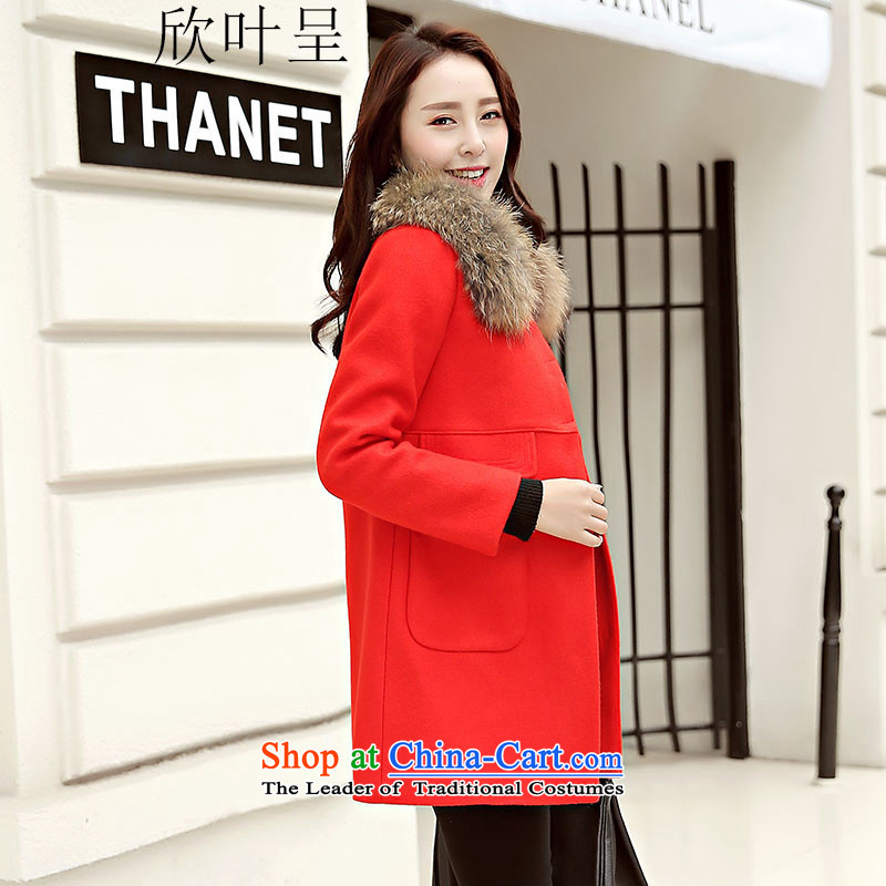 Yan Yip is gross? 2015 winter coats female new Korean fashion for the Korean version of real gross in long hair Sau San? coats , L, Yan Yip Golden Girls are , , , shopping on the Internet