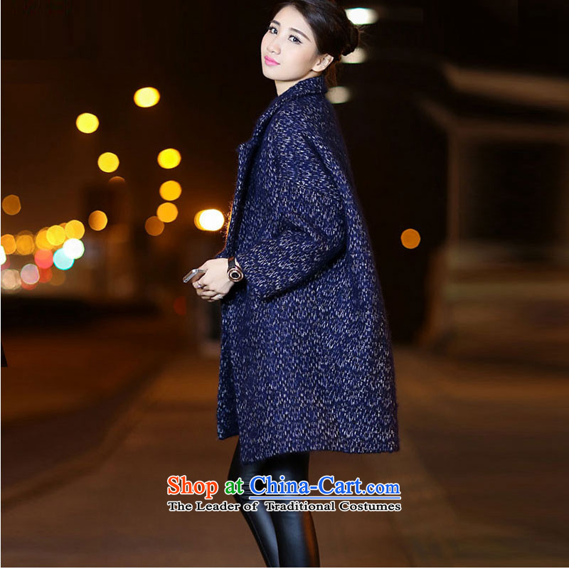 Athena Chu poetry, gross? 2015 autumn and winter coats the new Korean version of Sau San over the medium to longer term gross coats female double row will clip the jacket color pictures , L, Yan 3010 poetry, , , , shopping on the Internet