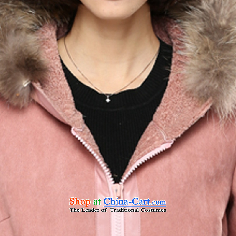 2015 Fall/Winter Collections Of new women's XL Korean Wind Jacket gross? female in long loose solid color leather garments series spell cap cashmere large a wool coat and color XXXXL recommendations 165-185 catty picture, prices, brand platters! The elections are supplied in the national character of distribution, so action, buy now enjoy more preferential! As soon as possible.