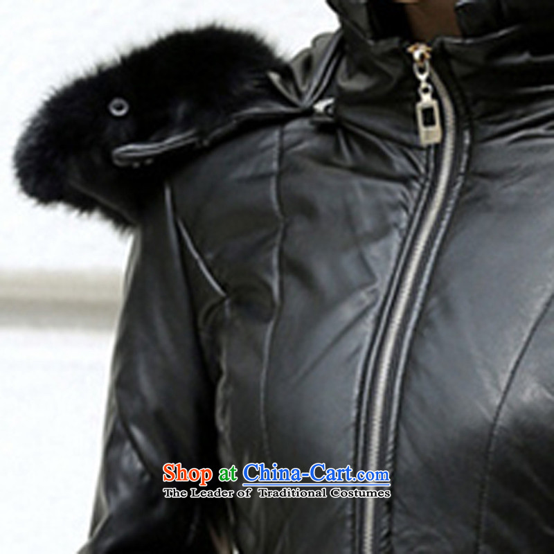 In 2015, Ms. viewaken New PU leather jacket fur coats jacket black XXXL,VIEWAKEN,,, shopping on the Internet