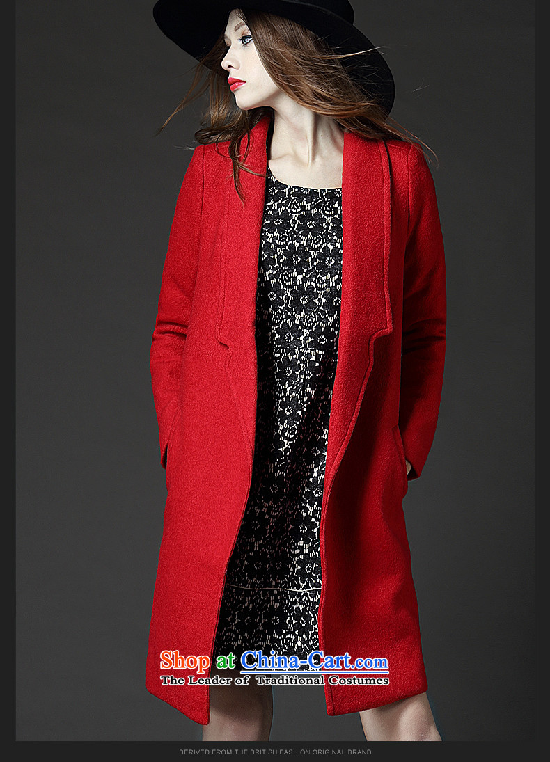Improving access to the European and American women XL 2015 winter clothing in long wool coat thick mm video? thin coat E5212  5XL green picture, prices, brand platters! The elections are supplied in the national character of distribution, so action, buy now enjoy more preferential! As soon as possible.