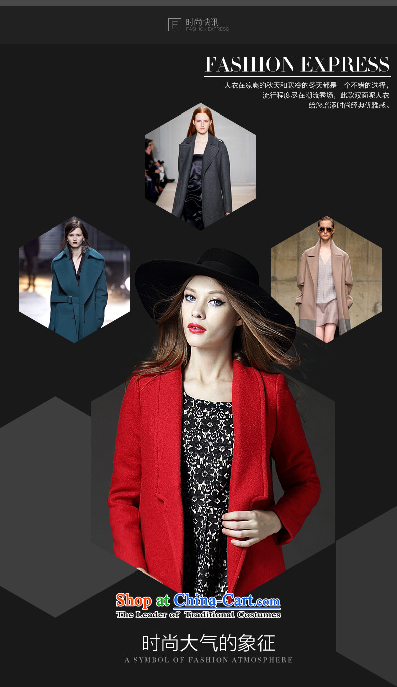 Improving access to the European and American women XL 2015 winter clothing in long wool coat thick mm video? thin coat E5212  5XL green picture, prices, brand platters! The elections are supplied in the national character of distribution, so action, buy now enjoy more preferential! As soon as possible.
