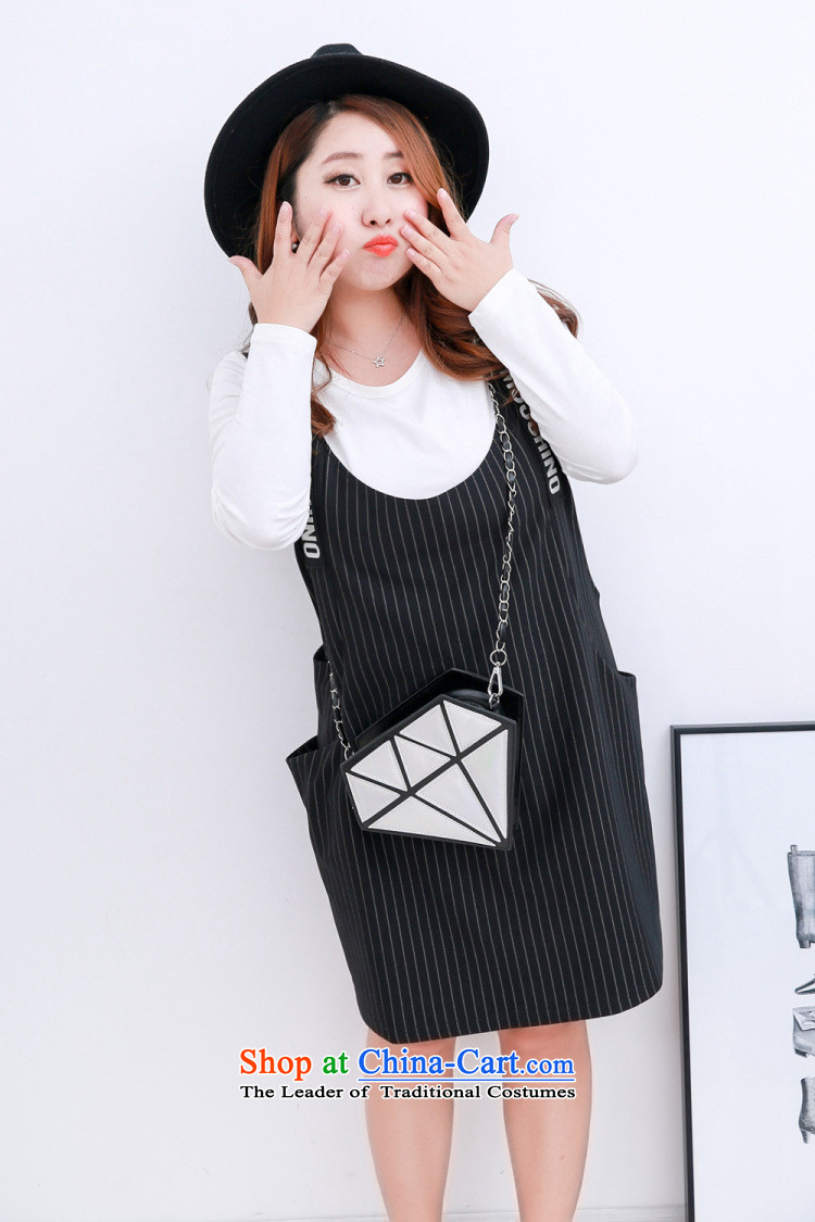  Thick mm to feelnet xl female Korean version thin two kits dresses streaks strap skirt larger Package C13 Black 3XL code picture, prices, brand platters! The elections are supplied in the national character of distribution, so action, buy now enjoy more preferential! As soon as possible.