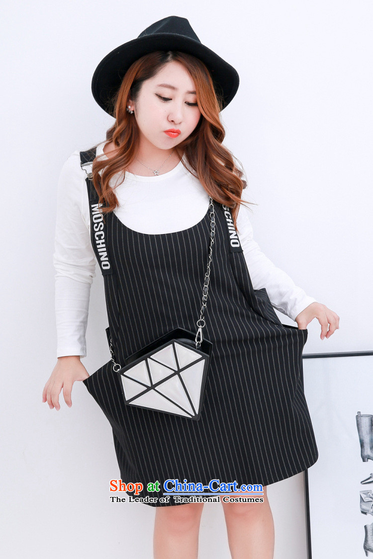  Thick mm to feelnet xl female Korean version thin two kits dresses streaks strap skirt larger Package C13 Black 3XL code picture, prices, brand platters! The elections are supplied in the national character of distribution, so action, buy now enjoy more preferential! As soon as possible.
