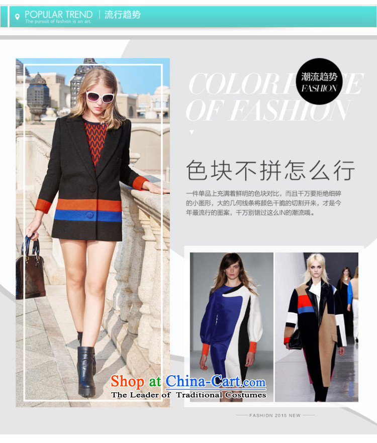 Is down by 2015 autumn and winter female new long-sleeved jacket for decoration in long plane collision color Wild Hair? JD154D8575 jacket black with Blu S/155 picture, prices, brand platters! The elections are supplied in the national character of distribution, so action, buy now enjoy more preferential! As soon as possible.
