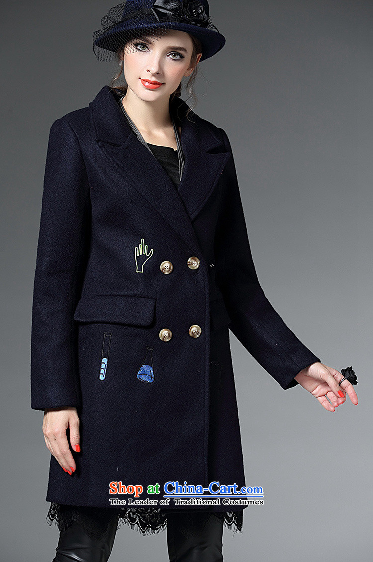 In accordance with the Diagram 2015 songs autumn and winter new western style lapel cartoon embroidery long wool coat jacket female A51333? orange M picture, prices, brand platters! The elections are supplied in the national character of distribution, so action, buy now enjoy more preferential! As soon as possible.