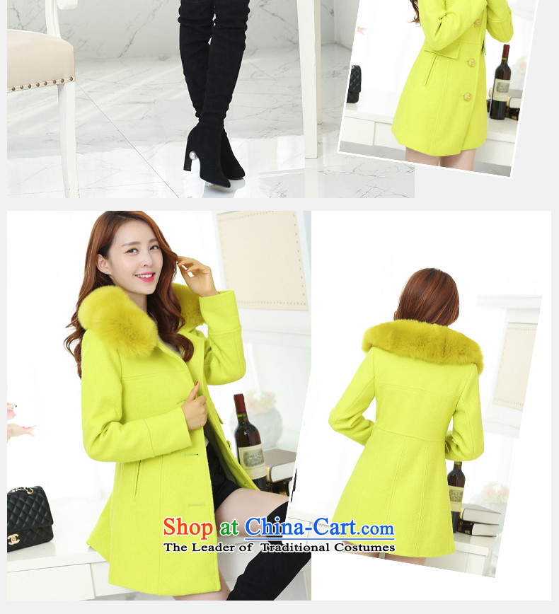 The autumn and winter new gross girls jacket? Long Nagymaros collar Korean windbreaker winter coats that a plush coat stylish pink? S picture, prices, brand platters! The elections are supplied in the national character of distribution, so action, buy now enjoy more preferential! As soon as possible.