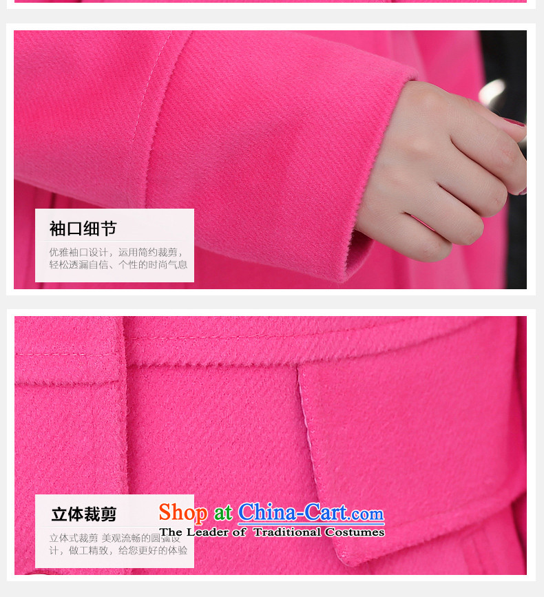 The autumn and winter new gross girls jacket? Long Nagymaros collar Korean windbreaker winter coats that a plush coat stylish pink? S picture, prices, brand platters! The elections are supplied in the national character of distribution, so action, buy now enjoy more preferential! As soon as possible.