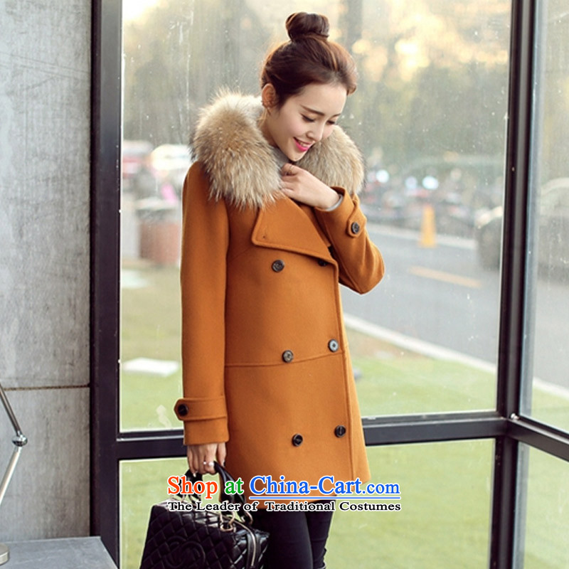 Statements were made by Lau 2015 winter clothing in New England wind long double-thick cotton wool for the gross? Kim and color coats ap XXL, Lau Statement (she says) , , , shopping on the Internet