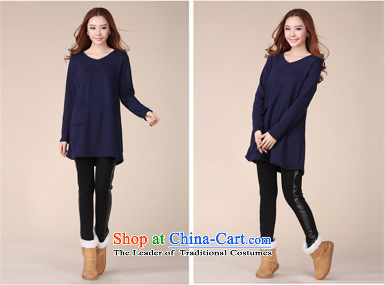 In accordance with the intention to include yi 2015 autumn and winter new larger women forming the thick wool shirts in the medium to long term, dresses Y410 BLUE XL Photo, prices, brand platters! The elections are supplied in the national character of distribution, so action, buy now enjoy more preferential! As soon as possible.