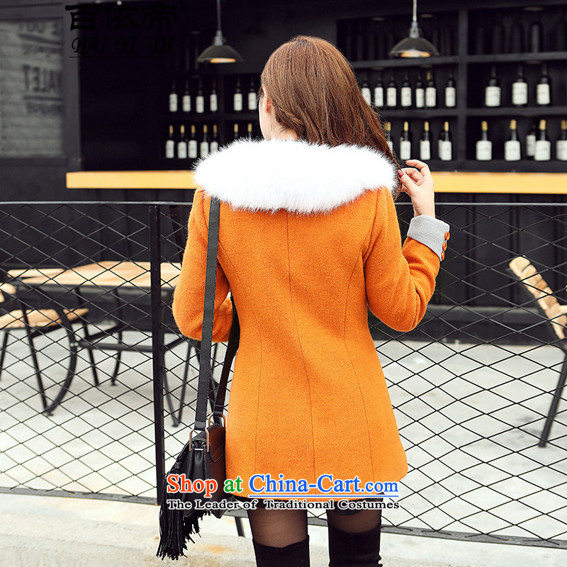 In accordance with the amount so hundred jacket for autumn and winter 2015 new stylish decorated in Korean women who so gross coats , L, hundreds according to 8020 Yellow Emperor BAYIDI) , , , shopping on the Internet