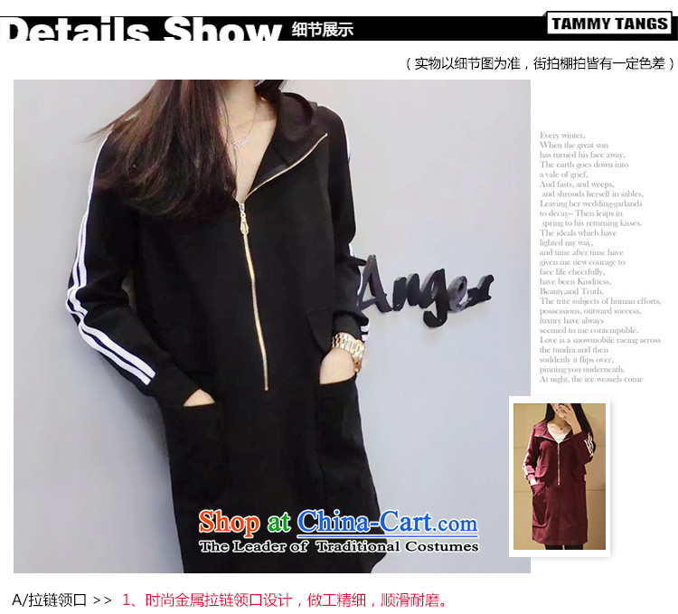 Elizabeth sub-to increase women's code 2015 new autumn and winter very casual freight services thick MM long sweater dresses K385 3XL black picture, prices, brand platters! The elections are supplied in the national character of distribution, so action, buy now enjoy more preferential! As soon as possible.