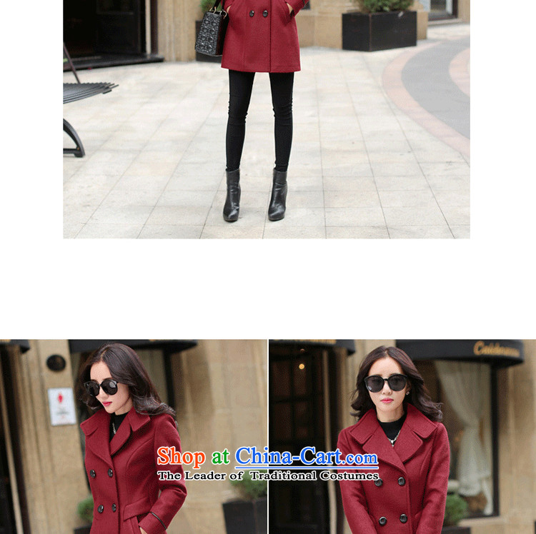 Note that a woman romantic jacket coat female autumn and winter 2015) Women's jacket Choo Won Edition Video thin hair so Sau San coats female 1582A navy L picture, prices, brand platters! The elections are supplied in the national character of distribution, so action, buy now enjoy more preferential! As soon as possible.