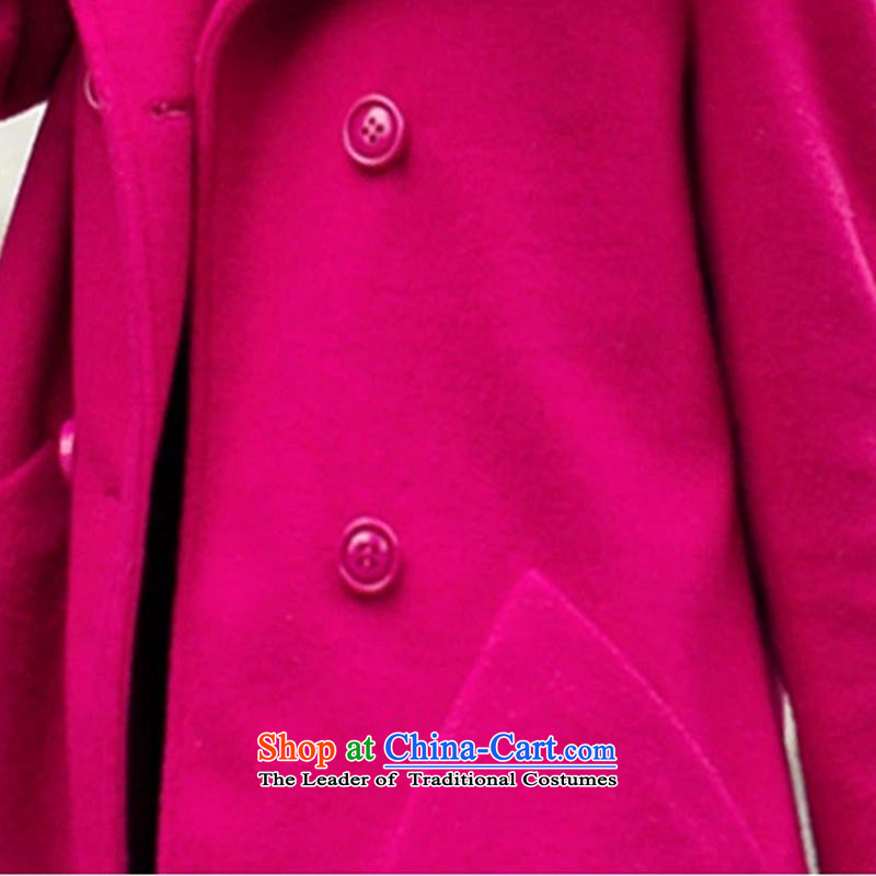 In accordance with the sovereign will optimize jacket coat female autumn and winter 2015) Women's jacket Choo Won Edition Video thin hair so Sau San coats 2268A female red , L, in accordance with the clear (YOUYIMEI optimization) , , , shopping on the Int