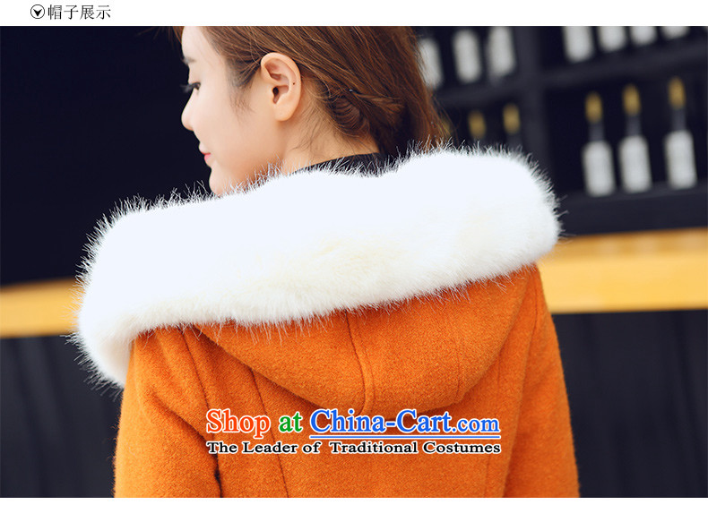 In accordance with the amount that hundreds of coat 2015 autumn and winter new Korean female decorated in the body of the solid color hoodie 1556 Yellow L picture, prices, brand platters! The elections are supplied in the national character of distribution, so action, buy now enjoy more preferential! As soon as possible.