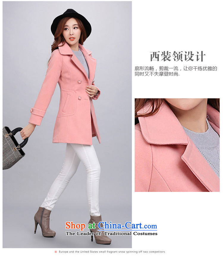 The Korean version of gross chaplain again? In coats long thick 2015 autumn and winter new nagymaros collar zipper Korean Sau San plus a thick cotton jacket with gross for the navy L picture, prices, brand platters! The elections are supplied in the national character of distribution, so action, buy now enjoy more preferential! As soon as possible.