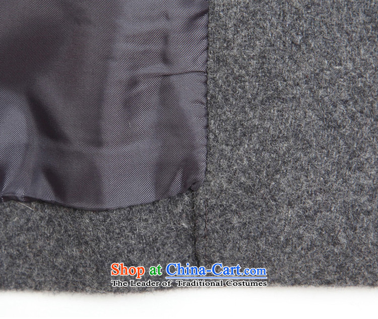 The autumn and winter, in the new version of the long won a deduction of the Sau San temperament wool coat 1111 gray coat? M picture, prices, brand platters! The elections are supplied in the national character of distribution, so action, buy now enjoy more preferential! As soon as possible.