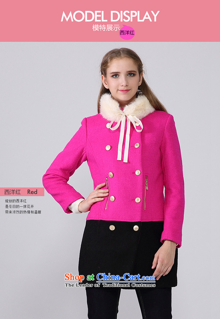 Aida 2015 Winter New Lin is simple and stylish a wool coat knocked color stitching graphics slender gross CA44197418 jacket? TURMERIC L picture, prices, brand platters! The elections are supplied in the national character of distribution, so action, buy now enjoy more preferential! As soon as possible.