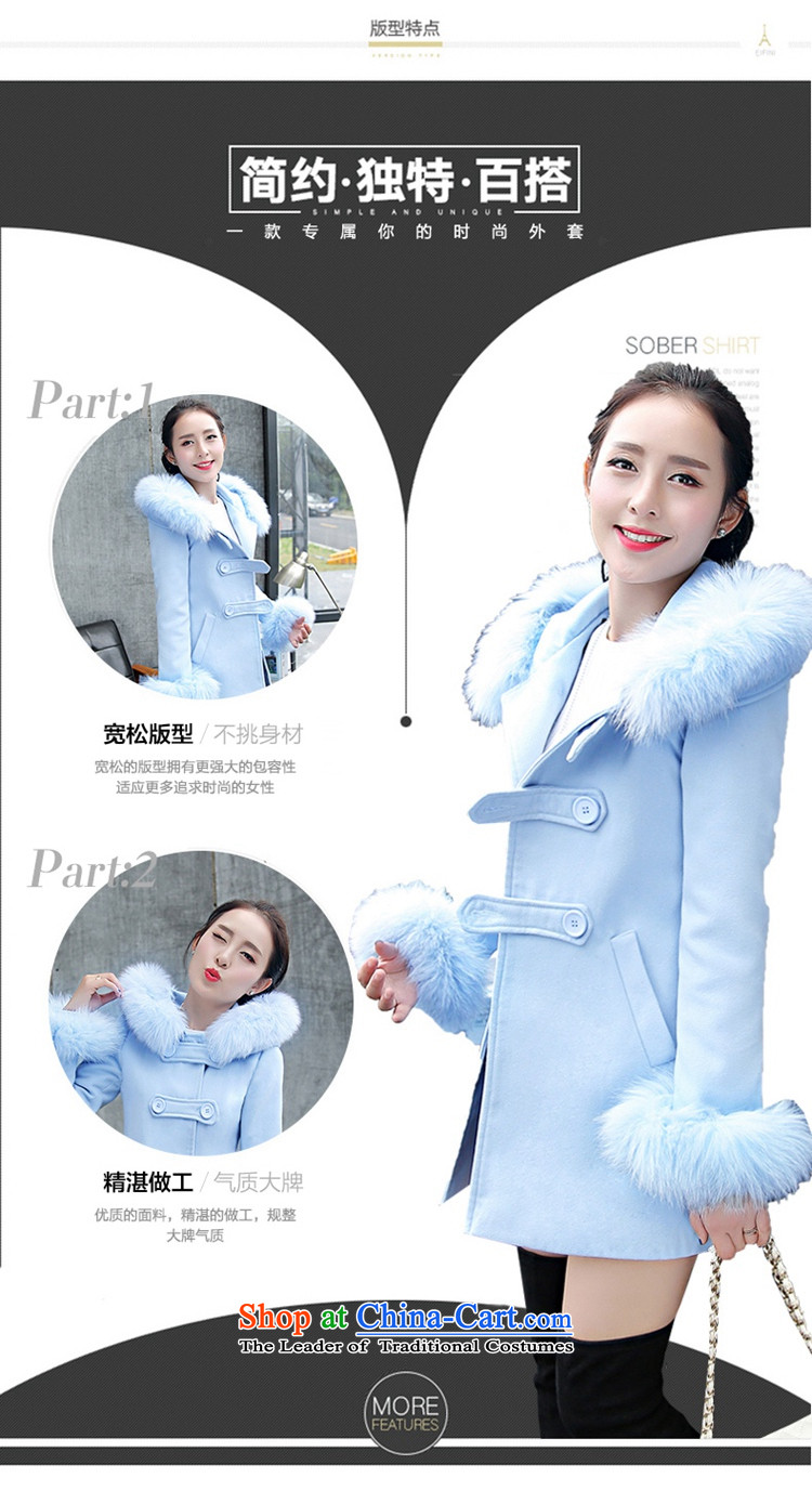 2015 winter clothing New Sau San with cap for fresh really fox gross a wool coat type 8618  M pictures, prices of pink, brand platters! The elections are supplied in the national character of distribution, so action, buy now enjoy more preferential! As soon as possible.