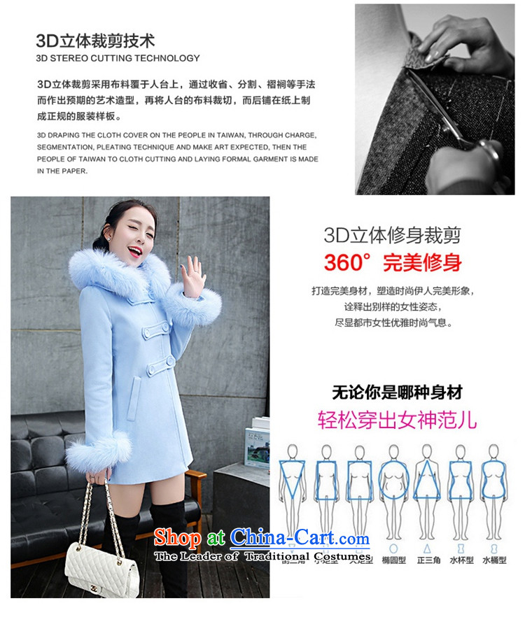 2015 winter clothing New Sau San with cap for fresh really fox gross a wool coat type 8618  M pictures, prices of pink, brand platters! The elections are supplied in the national character of distribution, so action, buy now enjoy more preferential! As soon as possible.